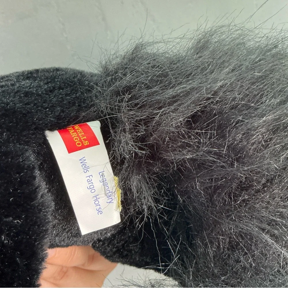 VGU-17”2003 Wells Fargo Bank Legendary  Black Toy Horse StuffedAnimal TOYS R US - Picture 4 of 9
